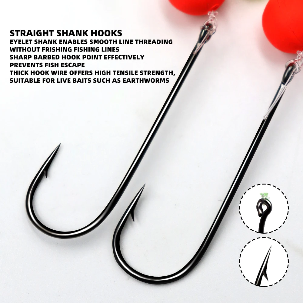 Monturas de pesca de surf pre-atadas doble flotador ZYZHE - imagen 2
