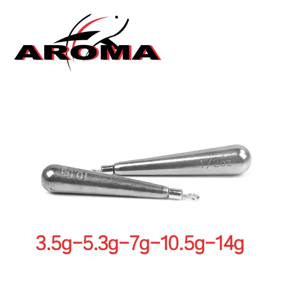 Plomos largos de tungsteno Wolfram lágrima para lubina – aparejo - imagen 2