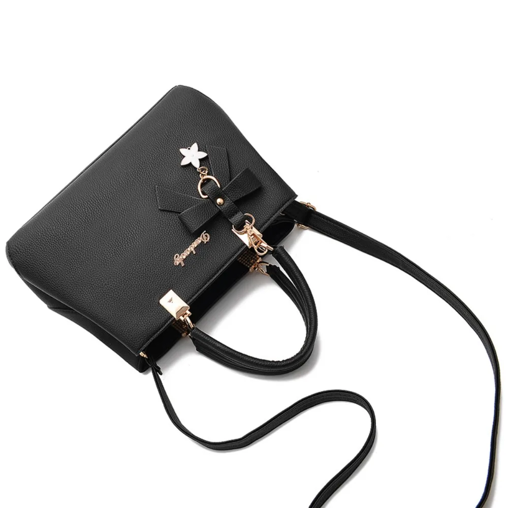 Bolso bandolera cuadrado de cuero PU para mujer, gran capacidad - imagen 2