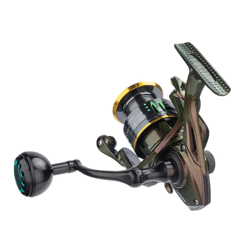 Carrete DEUKIO Spinning 2000-7000 Marino – Freno 33lb, pomo metal - imagen 3