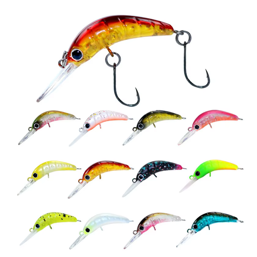 Histolure Gusano Arroz 3,5cm – Señuelo hundido Trucha Lucio - imagen 5