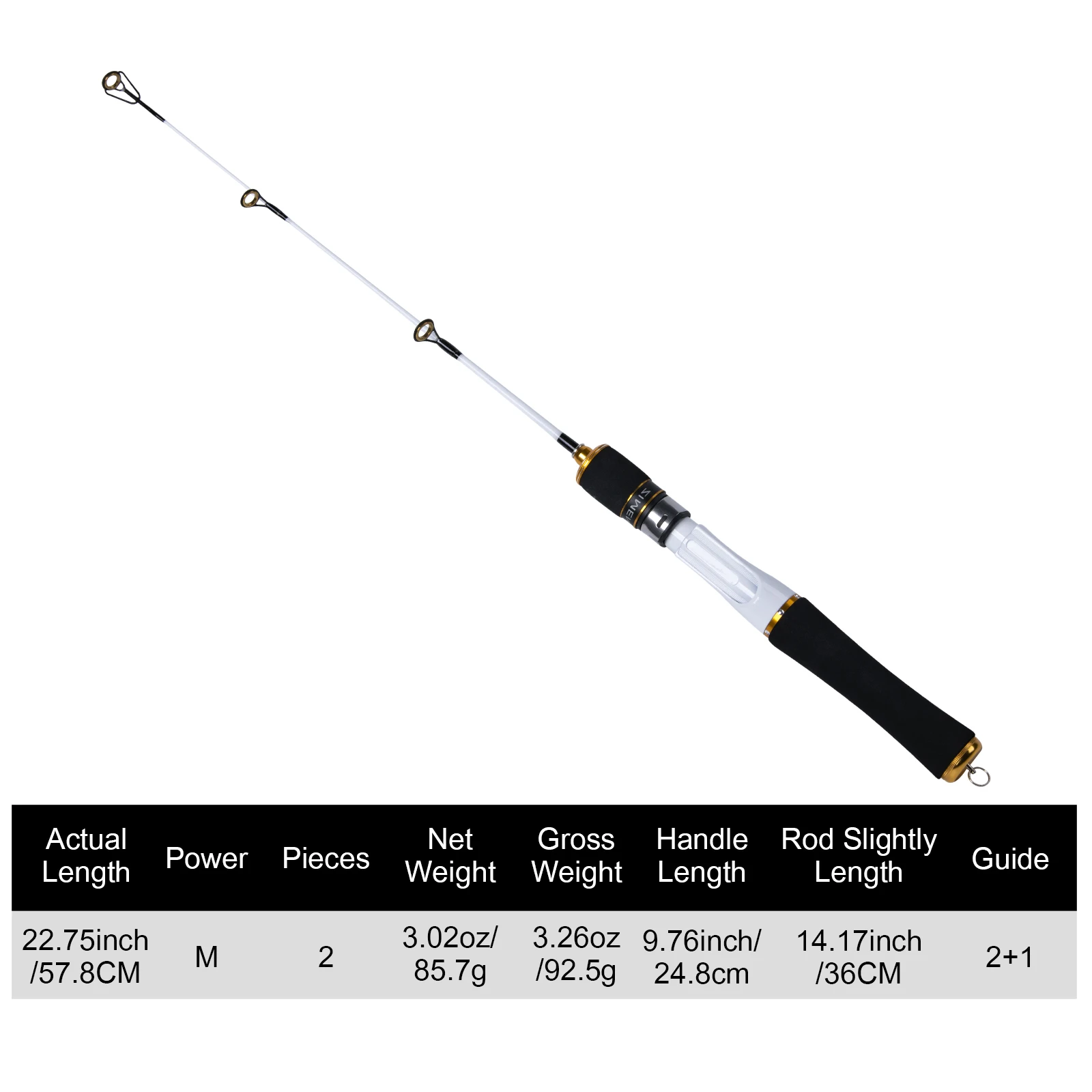 Experimente la mejor caña de pescar con precisión y comodidad