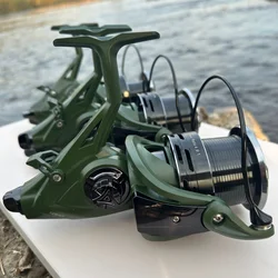 Carrete de Surfcasting con Bobina Metálica para Mar