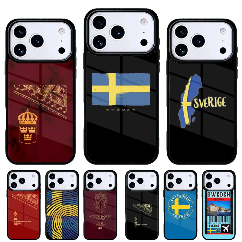 Funda trasera tipo cartera Tweedse para iPhone con soporte