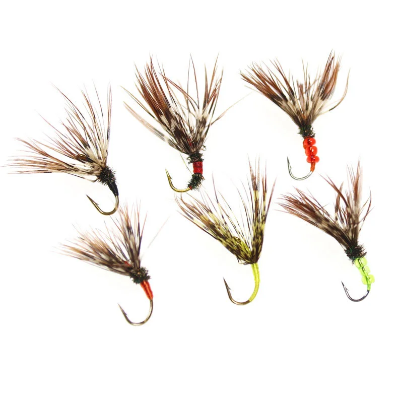 Moscas Tenkara atadas a mano para pesca en seco y húmedo - imagen 2