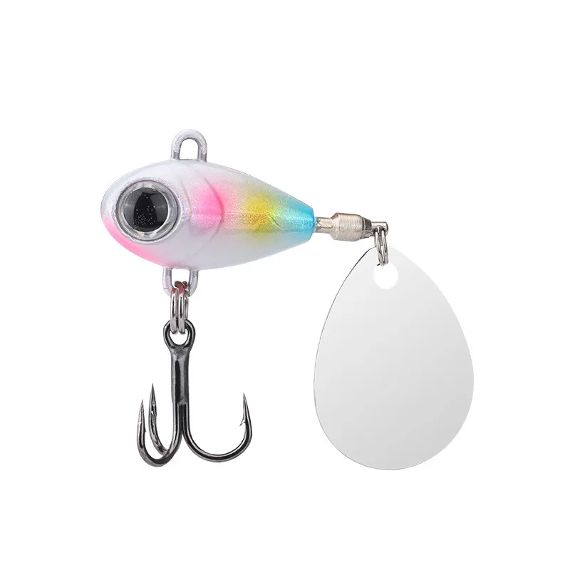 Chatterbait VIB Vatalion: cebo hundidor con cola giratoria para lubina - imagen 2