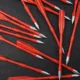 Dardos rojos de pesca con plumas para lanzar al agua - imagen 4