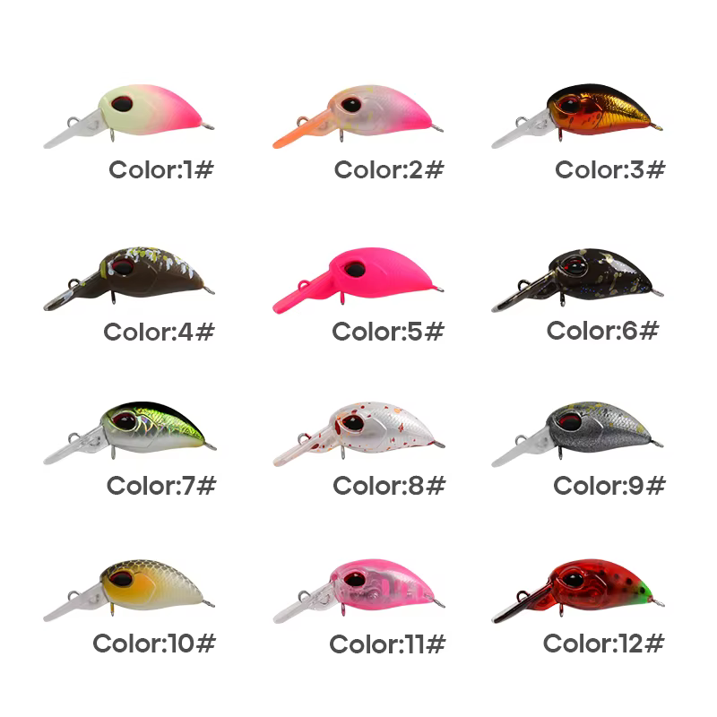 LetoYo Crankbait 40mm para trucha – Alta frecuencia - imagen 4