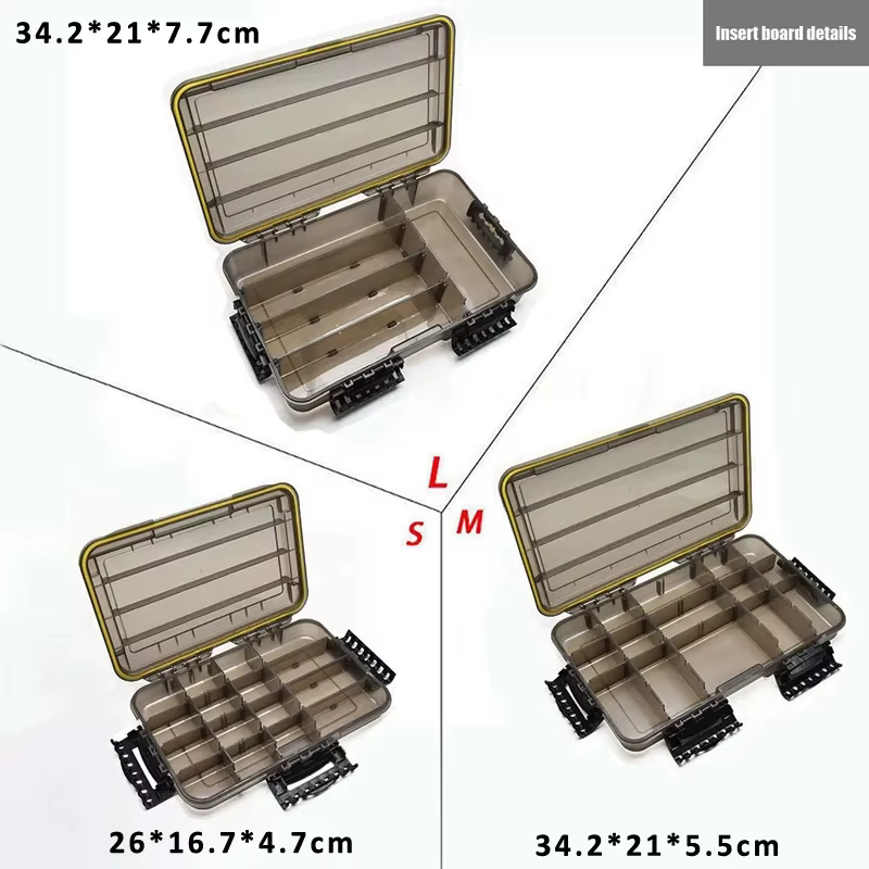 Caja de aparejos impermeable para pesca - gran capacidad - imagen 2