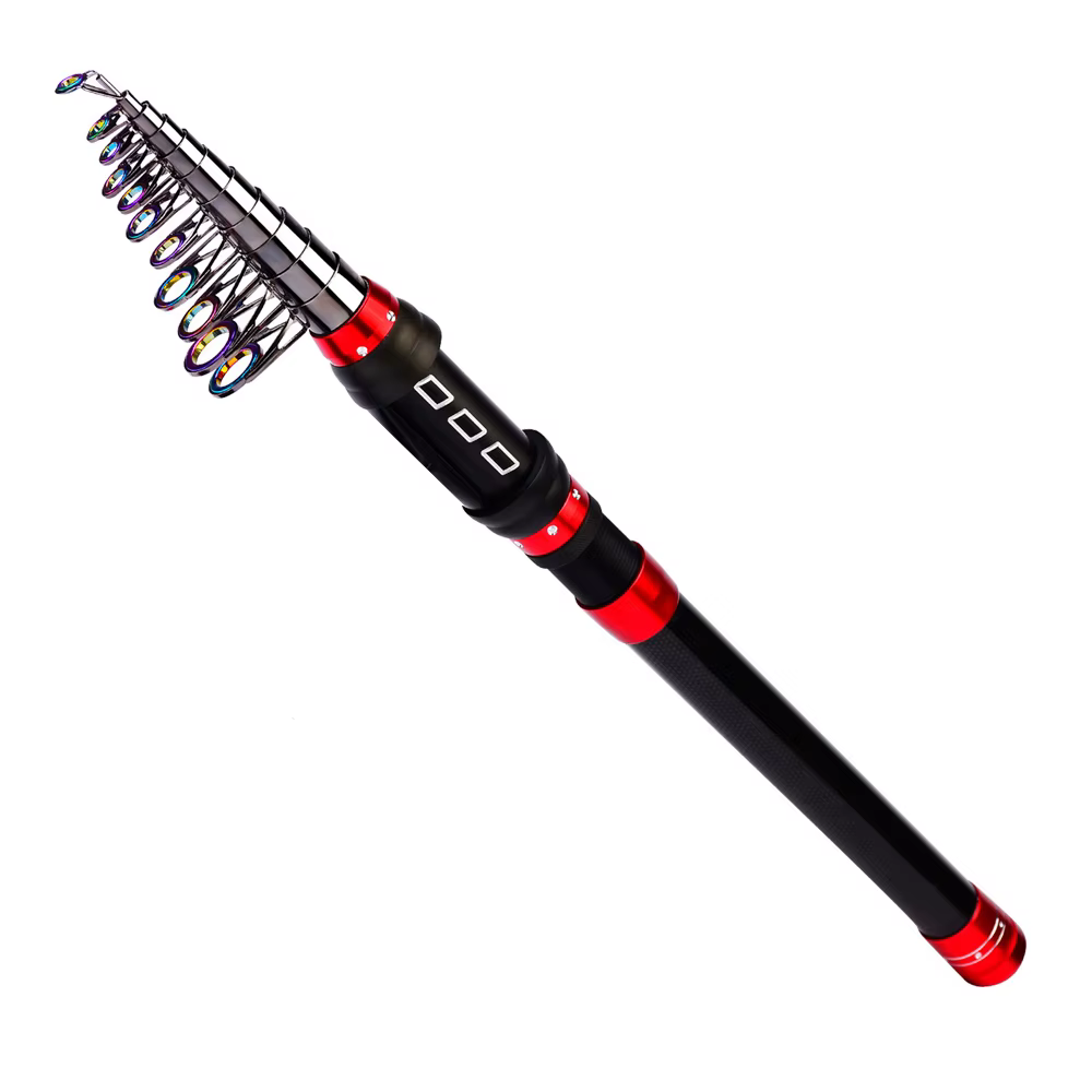 Caña Telescópica Carbono Ultraligera Spinning y Casting - imagen 4