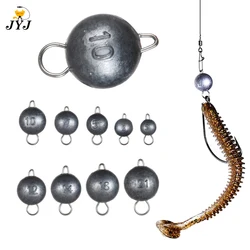 Jig de bala con peso giratorio y bola redonda – pesca profunda