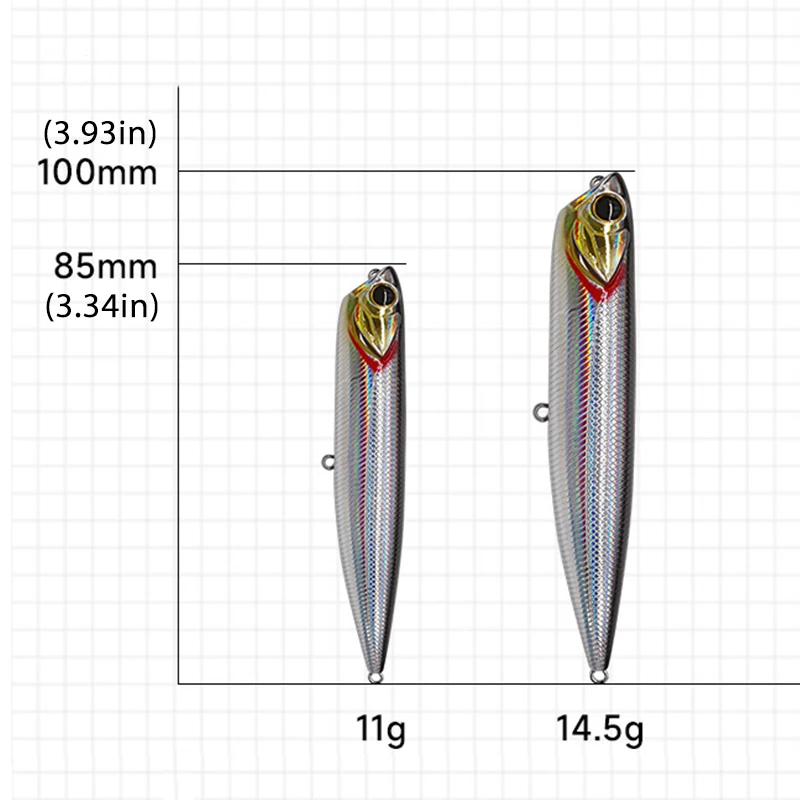 Wobbler Crankbait 85mm 11g – Señuelo para Lubina y Carpa - imagen 3
