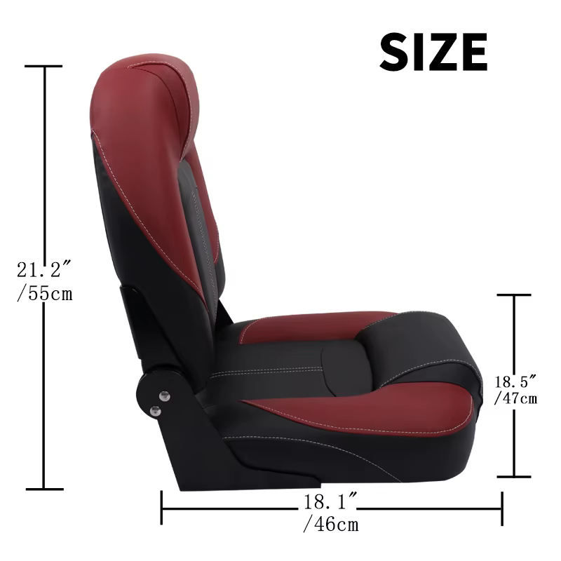 Asiento plegable para barco de pesca – Versión mejorada - imagen 4