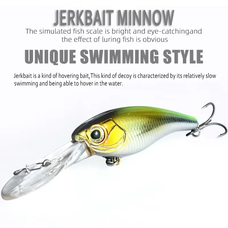 Minnow 70SP suspensión – Señuelo duro para lucio y bass - imagen 3
