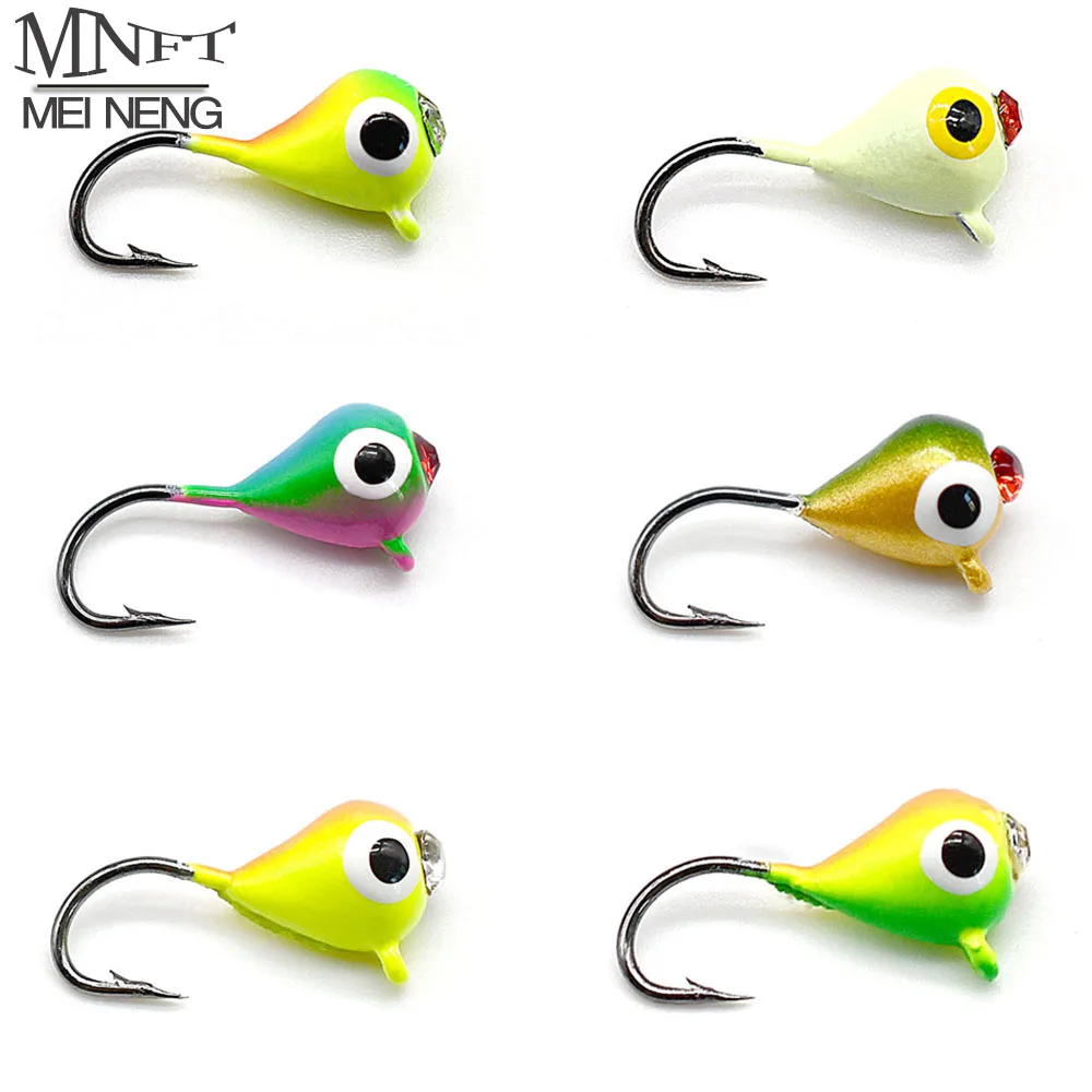 MNFT Kit Jigs para Pesca en Hielo: Anzuelos y Señuelos Luminosos - imagen 2
