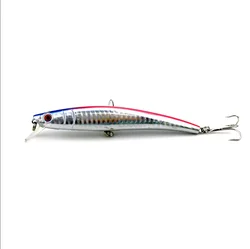 Goture Minnow VIB con anzuelos dobles biomiméticos