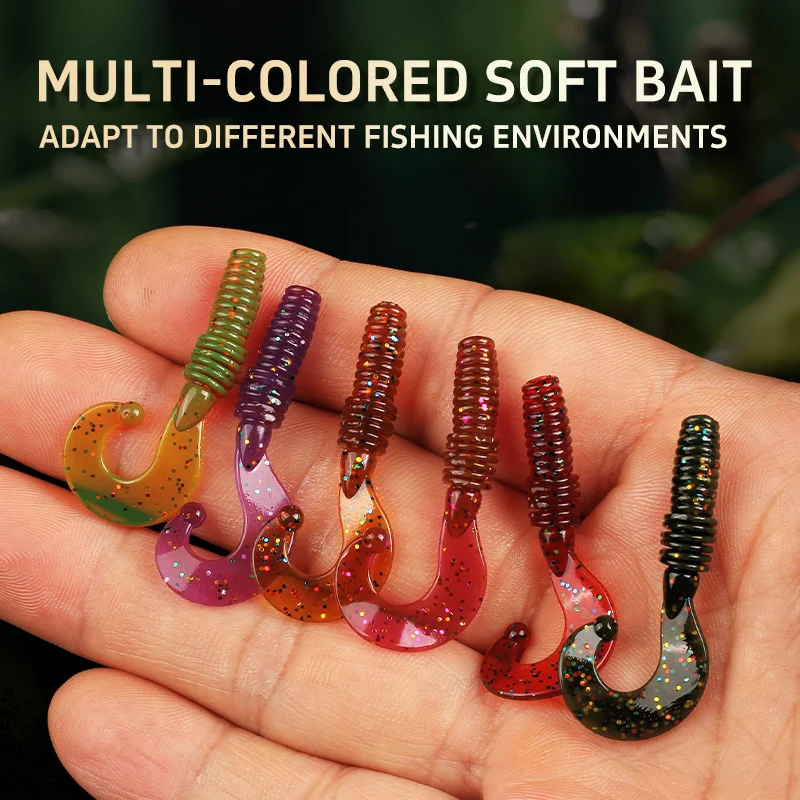 Señuelo Swimbait Mace para trucha y lubina – Vinilo blando - imagen 4