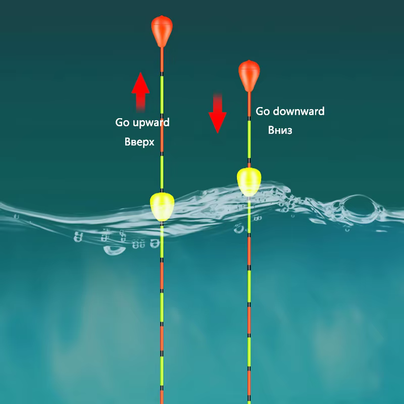 Flotador de pesca Vertical para carpa en agua dulce - imagen 4