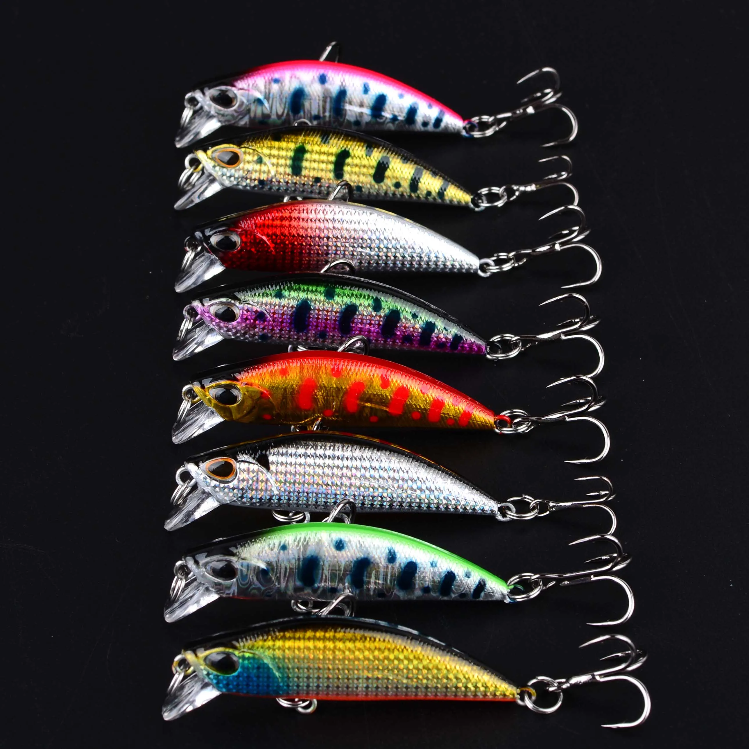 Señuelo Minnow hundidor Crankbait para lubina y lucio - imagen 3