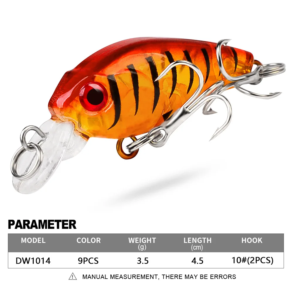 Detalle del labio de plástico blando del crankbait