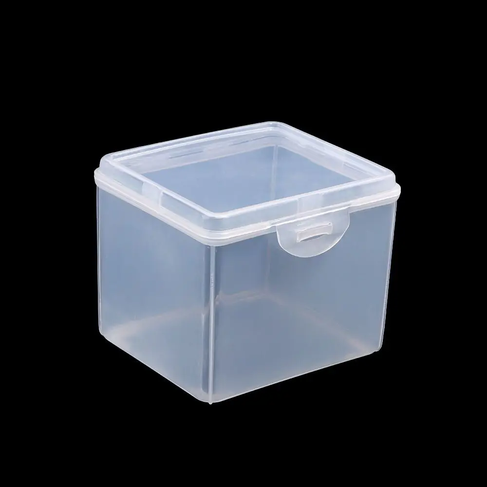 Caja transparente rectangular con tapa para aparejos de pesca - imagen 2