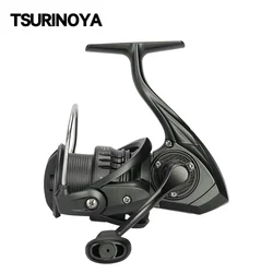 TSURINOYA Carrete giratorio ultraligero para pesca Finesse carbono