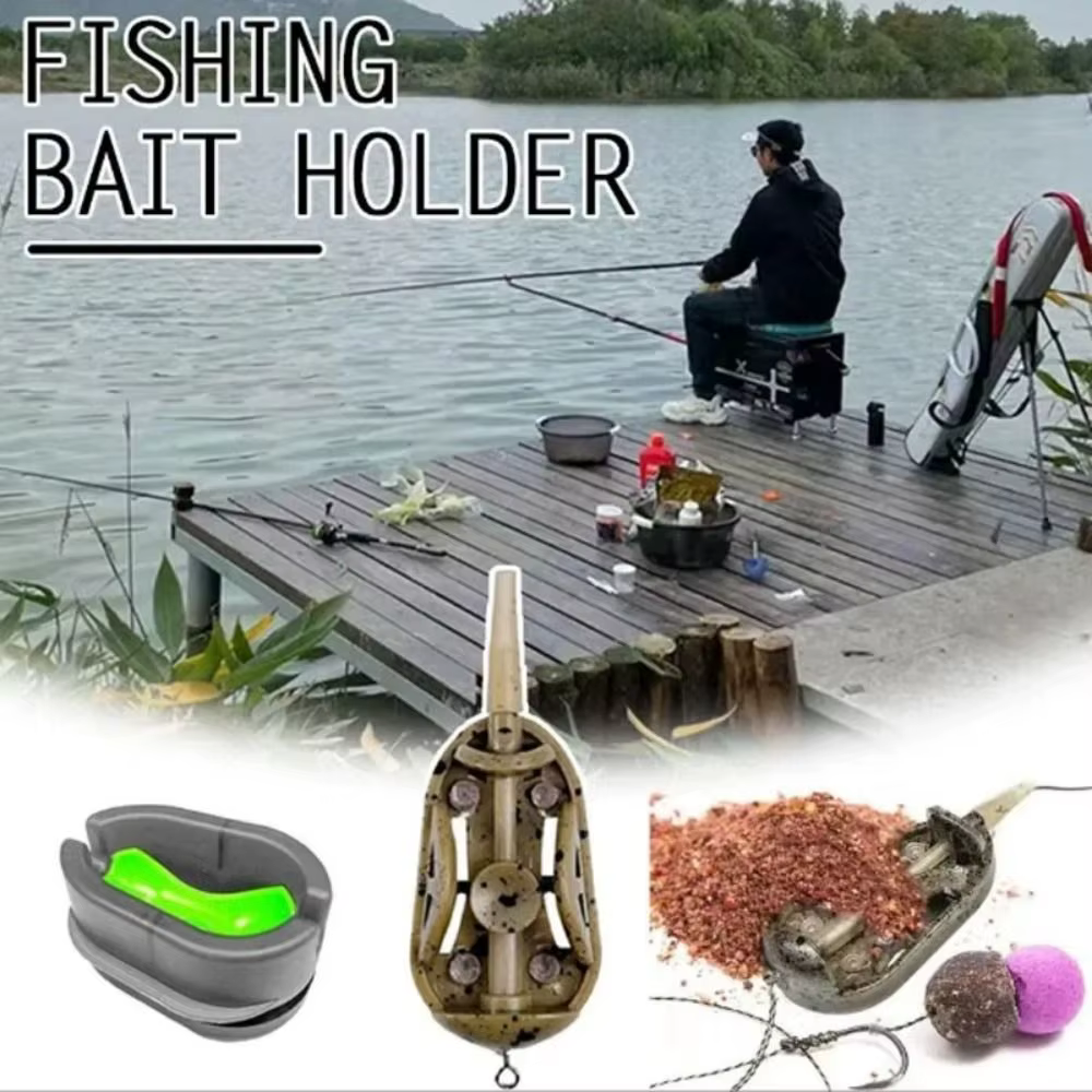 Jaula Method Feeder con plomos y molde incluido para carpa - imagen 2