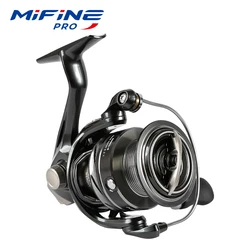 Carrete giratorio Mifine AERO CARBON ligero para agua salada y dulce