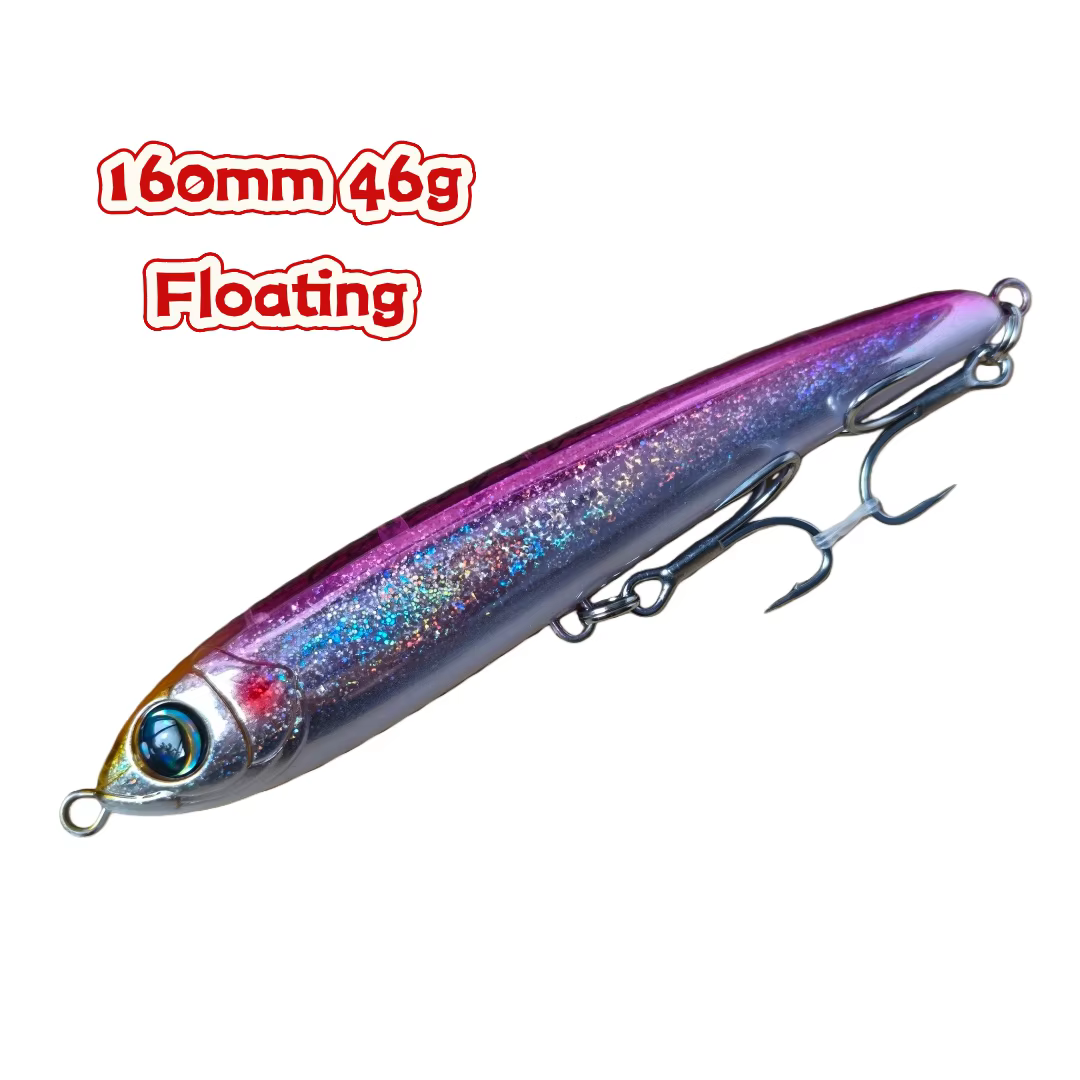 Señuelo Topwater Flotante Noeby – Lápiz para Lucio y Lubina