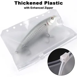 Bolsa impermeable transparente para señuelos de pesca