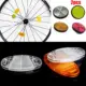 Luces intermitentes bicicleta reflectantes de seguridad para ruedas - imagen 4