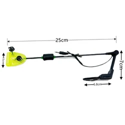 Boquilla clip plano con alarma pesca acero inoxidable carpa europea