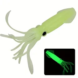 Señuelo Calamar Luminoso de Vinilo – Pesca en Agua Dulce y Salada