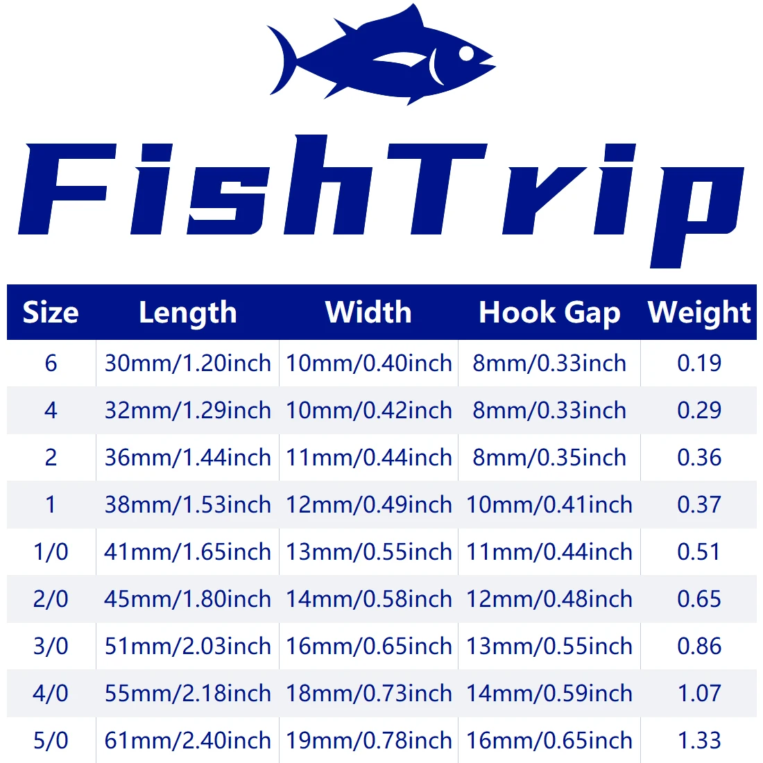 Anzuelo Jig Head FishTrip – Vástago largo para vinilo y lubina - imagen 3