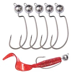 Anzuelos de plomo descubierto – Señuelos blandos para pesca