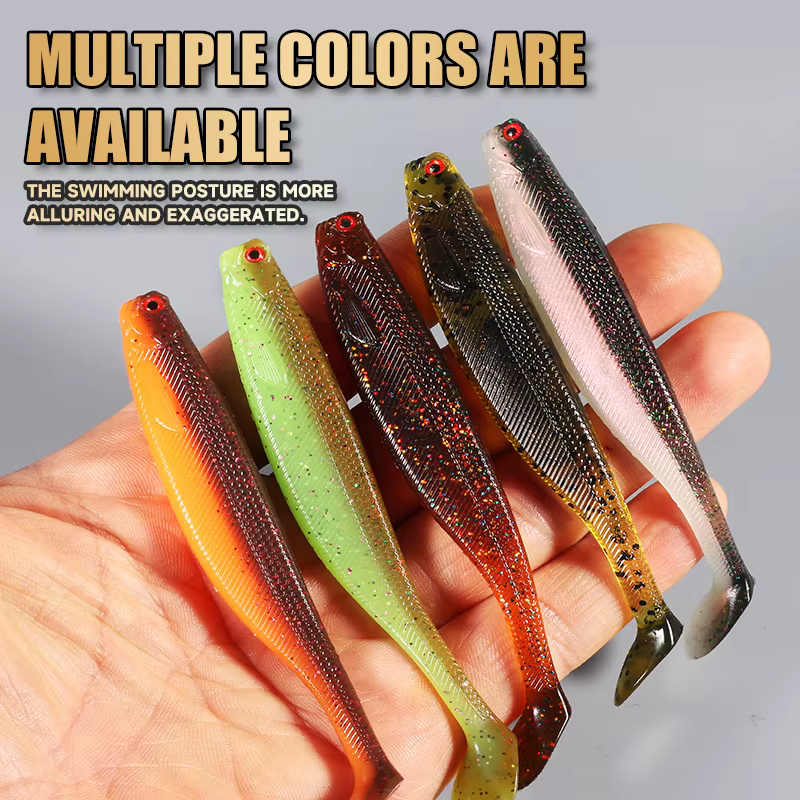 ShadTeez T-Tail Shad – Señuelo blando para depredadores - imagen 4