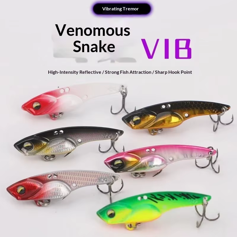 Señuelos metálicos VIB MUKUN en varios colores