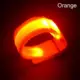 Brazalete luminoso LED ajustable con cinturón reflectante para correr