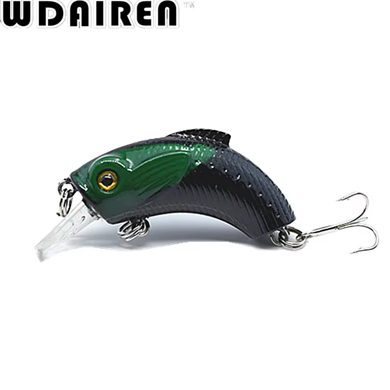 Crankbait duro 70 mm, 6,5 g, flotante con ojos 3D - cebo artificial - imagen 2