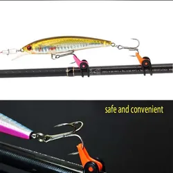 Portacebos con anillo para vinilos – Colgador jig de caña