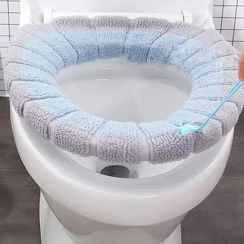 Funda Universal Cálida para Asiento de Inodoro, Lavable - imagen 2
