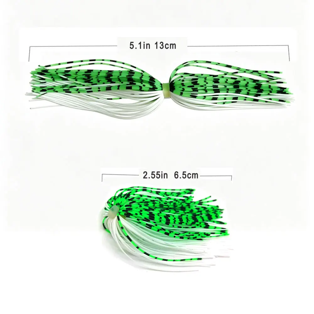 Faldas de silicona para montar jigs, spinnerbaits y buzzbaits - imagen 3