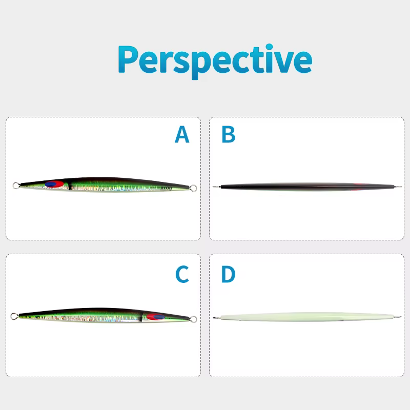 Jig Metálico Wahoo SF26 para Shore Jigging – Señuelo de Lubina - imagen 2