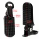 Reposapiés plegables antideslizantes para bicicleta de aluminio pasajero - imagen 4
