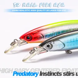 MOOKZZ Minnow Flotante – Cebo duro realista