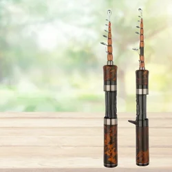 Makou Micro Caña Telescópica UL/ML de Carbono, Mango Pistola
