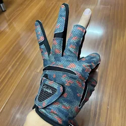 Guantes de Pesca Gamakatsu 3 Dedos – Antideslizantes y Transpirables