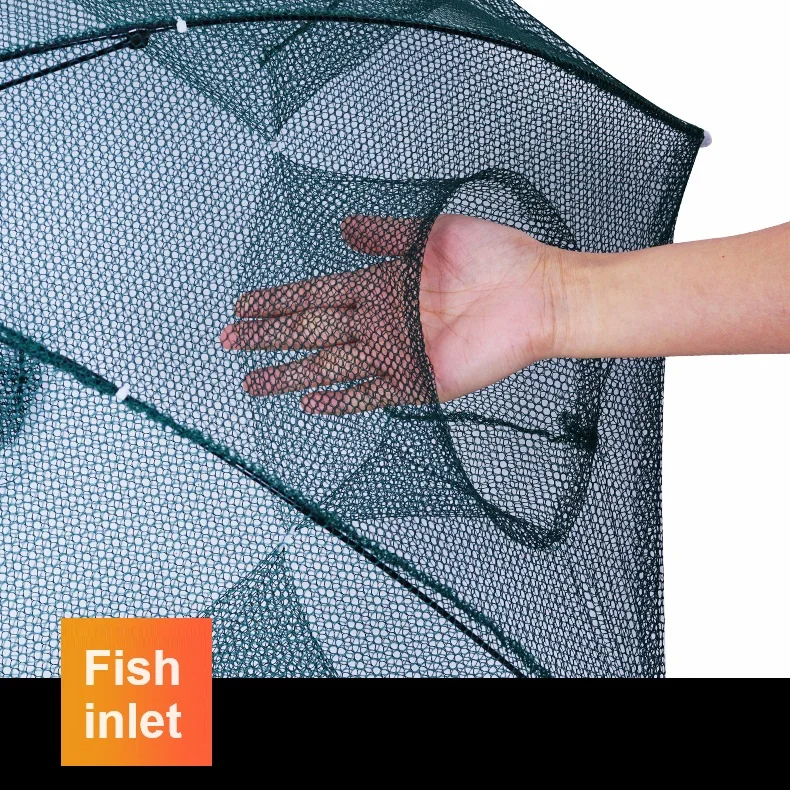 Trampa paraguas automática de nailon para cangrejos y camarones - imagen 5