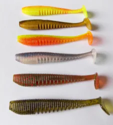 Awaruna FLK Minnow – Señuelo artificial blando perfumado para pesca de depredadores
