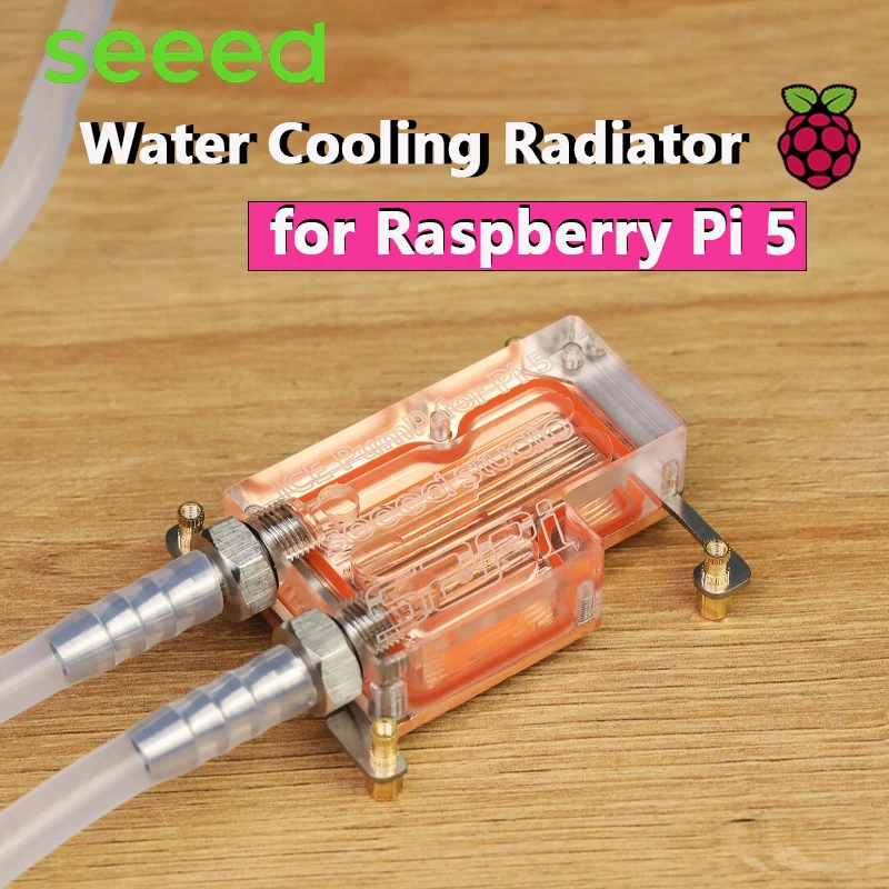Raspberry Pi 5 radiador de refrigeración por agua con bomba - imagen 2